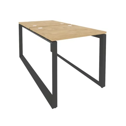 Рабочая станция на О-образном м/к ONIX O.MO-D.RS-2.0.8 Тиквуд Светлый/Антрацит_0