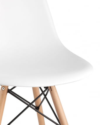 Стул Еамес Стиле ДСВ белый (разборный каркас) / Eames Style DSW_4