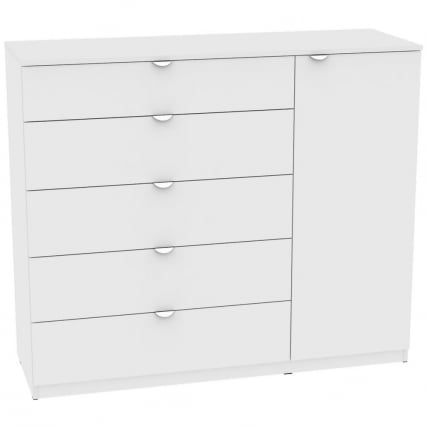 Комод Калисто(K41)1147х1352х468ручкаторцеваяTR-2(Белый)_0