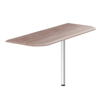 Приставка для рабочей станции WKD 166 Дуб сонома_0