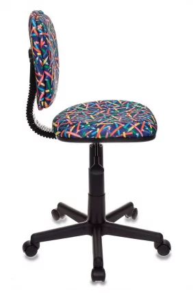 Кресло детское Бюрократ Бюрократ CH-204NX/PENCIL-BL синий карандаши_3