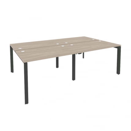 Рабочая станция на П-образном м/к ONIX O.MP-D.RS-4.2.7 Дуб Аттик/Антрацит_0