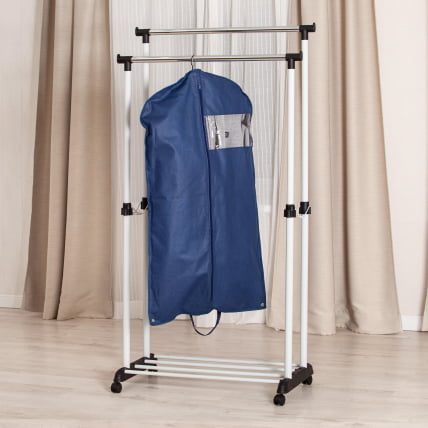 Вешалка JET металл, пластик, 86*44*166 см, черный/светло-серый/хром_7