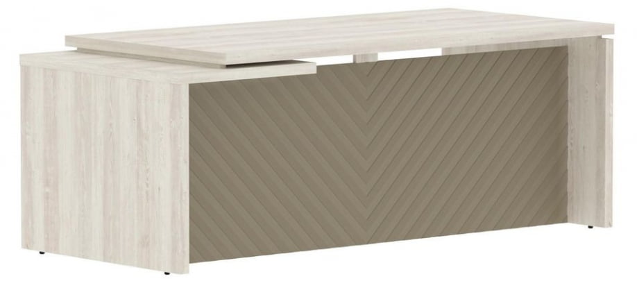 Стол руководителя правый Torr LUX TLCT 209 R Сосна Эдмонд Капучино_0