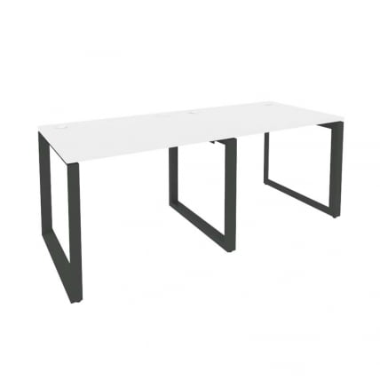 Рабочая станция на О-образном м/к ONIX O.MO-RS-2.1.8 Белый Бриллиант/Антрацит_0