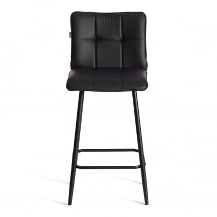 Полубарный стул Bari/Бари экокожа , черный, 42х55х99 см_4