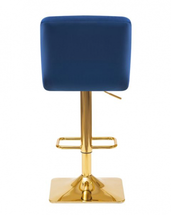 Стул барный DOBRIN GOLDIE (синий велюр (MJ9-117)) 2 шт_5