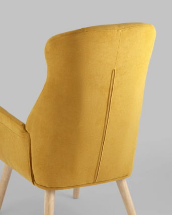 Кресло Парлор Желтый_6