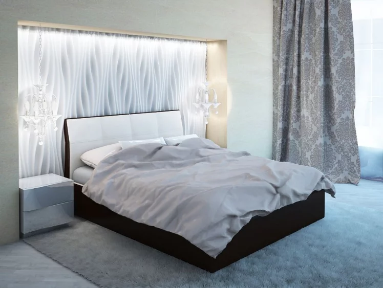 Кровать Visconti Бежевый\Коричневый_0