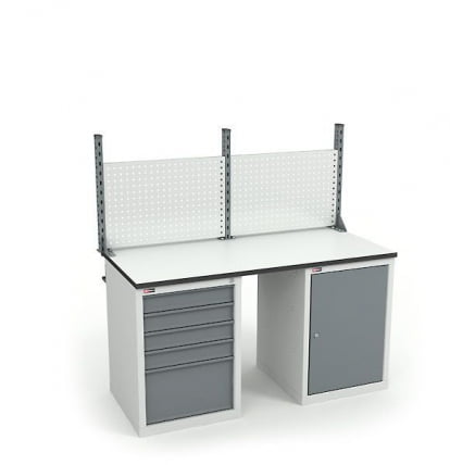 Верстак ВЛ-150-07 ДСП + Экран ВC-150-Э1 ESD_0