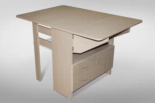 Стол-тумба с 2 ящ. в разборе 1 кат. 4137 Касабланка ЛДСП дуб выбеленный_0