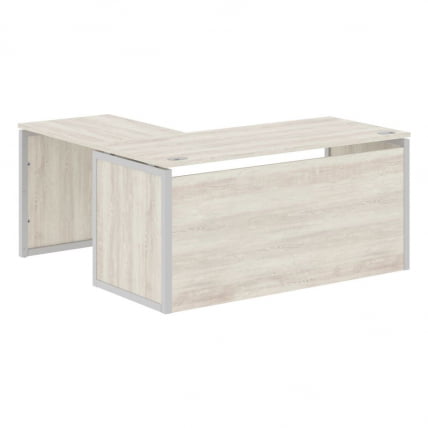 Стол письменный угловой правый XTEN-QP XQPCT 1615H R Сосна Эдмонт Серый_0