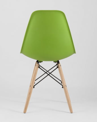 Стул Еамес Стиле ДСВ зеленый (разборный каркас) / Eames Style DSW_6