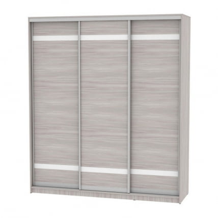 Шкаф-купе B-230х200х60-3(ЯШС-D9D9D9)_0