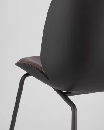 Стул Beetle PU Коричневый_6