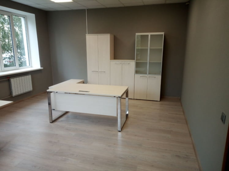 Стол рабочий, прямолинейный GLOSS LINE НСР-О.004.1 Ivory_6