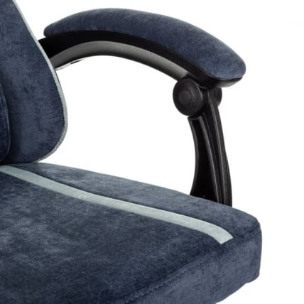 Кресло компьютерное BRABIX Shooter GM-123, 2 подушки, ткань, синее/серое_8