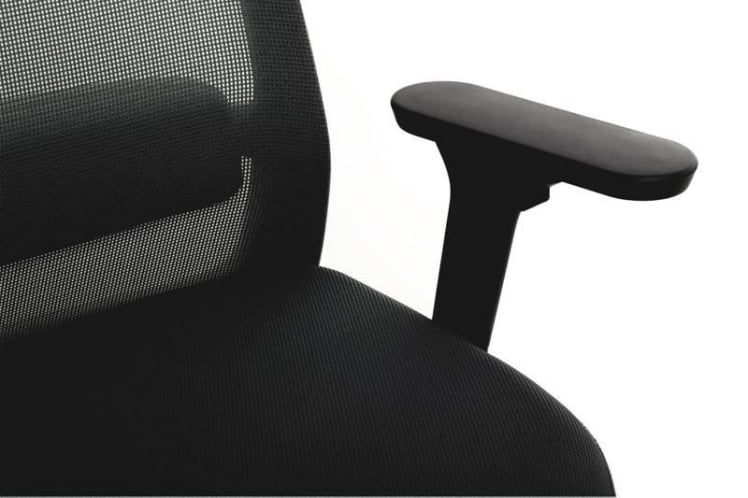 Кресло Ворк В-218C БЛАCК Черный / Work W-218C BLACK_10
