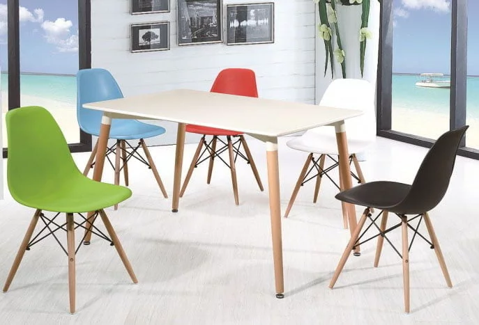 Стул для кухни Eames SC-001 Голубой_1