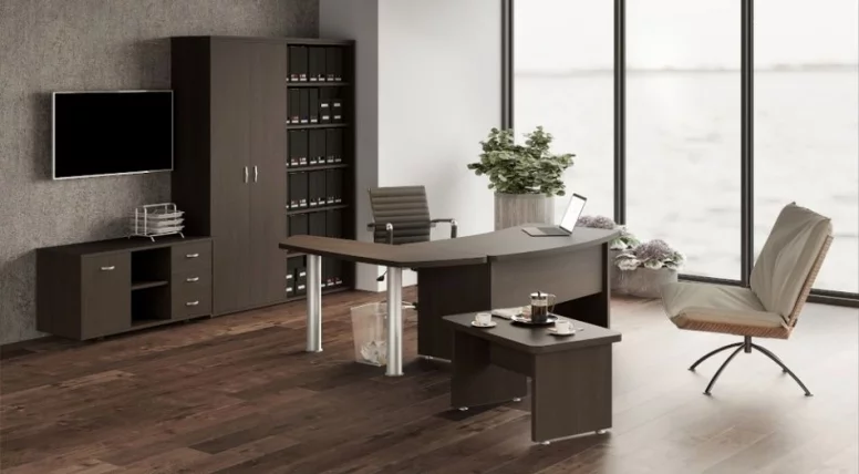 Шкаф закрытый с замком, левый Танго Ш12-04Lз Венге_3