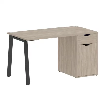Стол письменный HOME OFFICE VR.SP-3-138.1.A Дуб Аттик/Антрацит металл_0