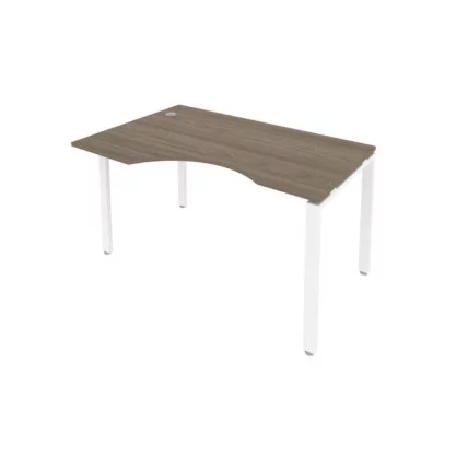 Стол письменный METAL SYSTEM Б.СА-2 Л Вяз/Белый_0