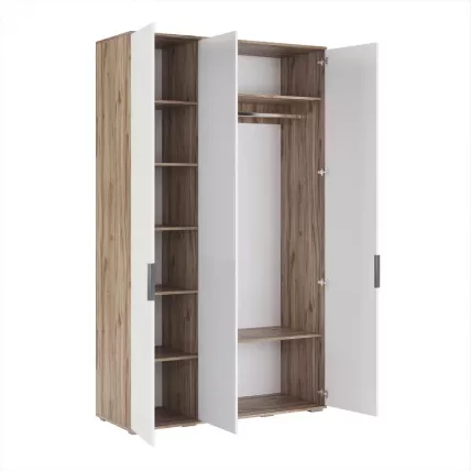 Шкаф трехдверный Николь Мод. 7 Дуб Альпийский_1