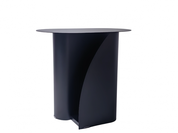 Журнальный столик Yvaine металл черный_0