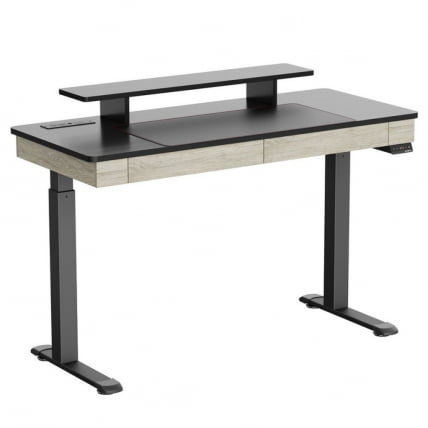 Стол для компьютера c электрической регулировкой по высоте и 2 ящиками EUREKA ERK-ED-I55-OG_1