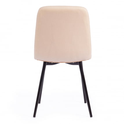 Стул CHILLY MAX ткань/металл, 45 х 54 х 90 см , бежевый 08/черный_3