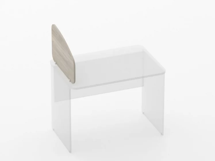 Экран разделительный Glassy 5.12.06 Дуб сантана светлый_1