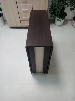 Стол-тумба Колибри-12.2 дуб венге,дуб кобург_9