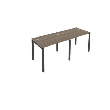 Рабочая станция на 2 раб.места Metal System Б.СМ-2.1 Вяз/Антрацит_0