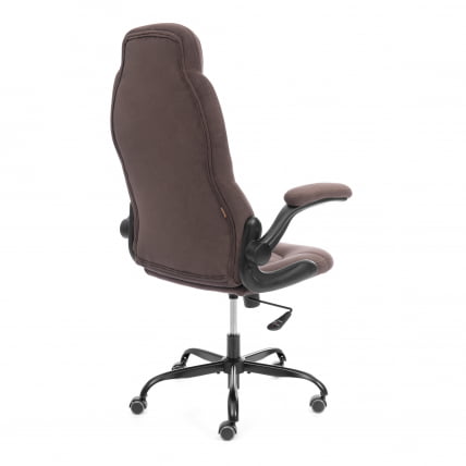 Кресло геймерское BAZUKA metalBL велюр, коричневый, 6_2