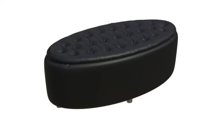 Банкетка №1 Черная_0