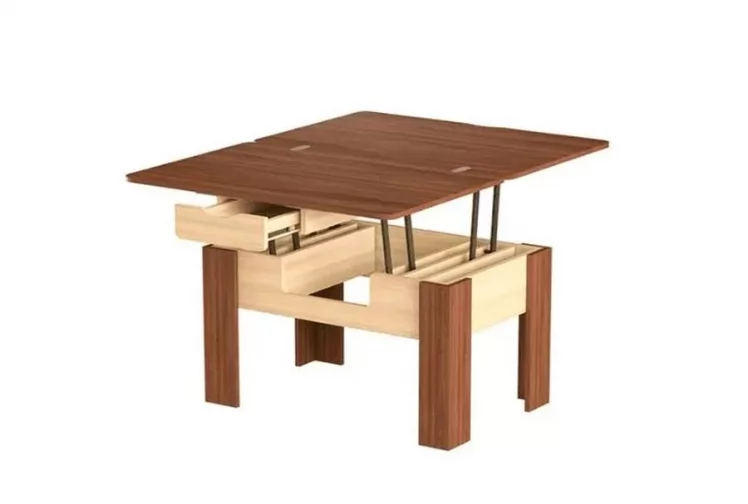 Стол-трансформер раскладной Стэп-3 Дуб Сонома Дуб Сакраменто_1