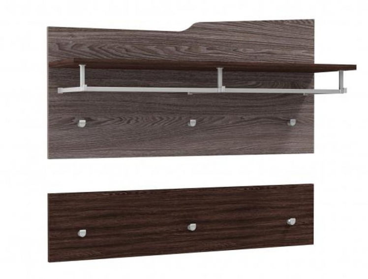 Вешалка Лючия 33.24 Ясень анкор темный Венге_0