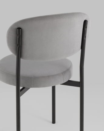 Стул Бриф SN NEW велюр серый 4 шт_6
