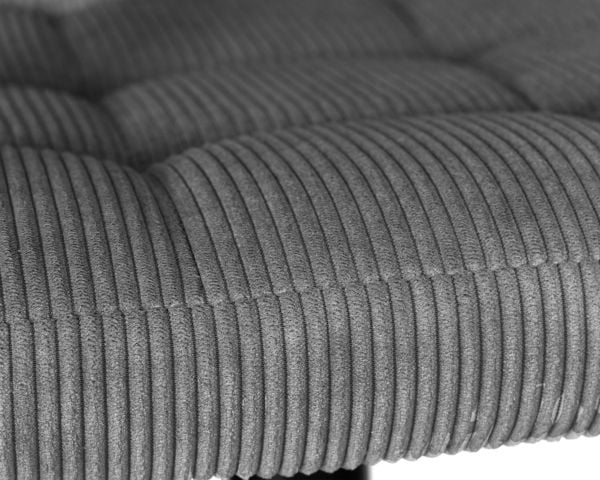 Стул барный DOBRIN KRUGER ARM BLACK (серый вельвет (LAR-E2041-25)) 2 шт_7