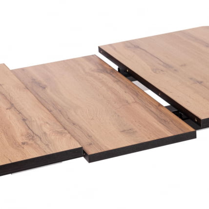 Стол MALTIDO Дуб мореный/черный_9