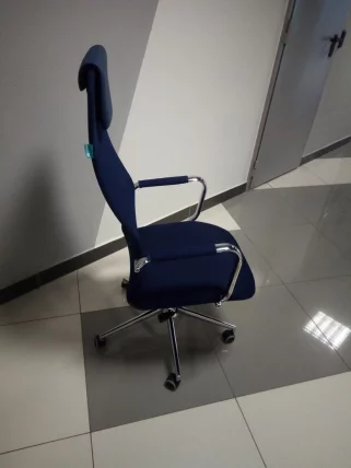 Кресло руководителя Бюрократ KB-9N/DB/TW-10N Синий TW-05N TW-10N_8