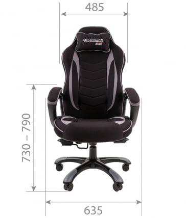 Кресло геймерское CHAIRMAN GAME 28 Красный-черный_4