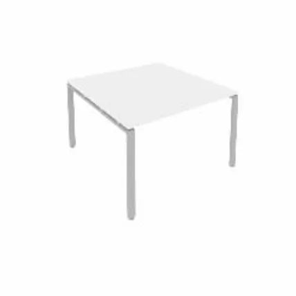 Переговорный стол (1 столешница) Metal System Б.ПРГ-1.2 Белый/Серый_0
