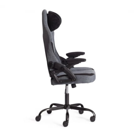 Кресло iWolf ткань, черный/серый_14