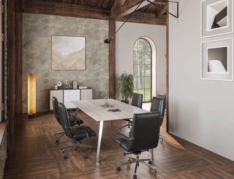 Стол для переговоров Sirio SR.104.DN.PL Дуб Тоскана_1