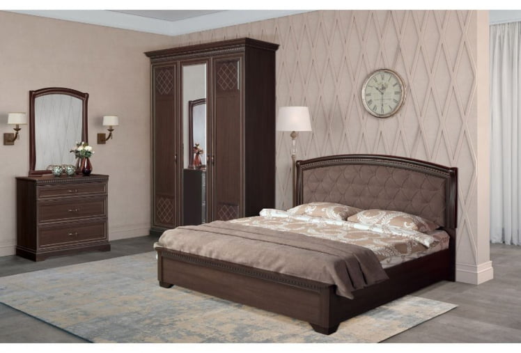 Комод Парма 801 Дуб нортон темный Патина_1