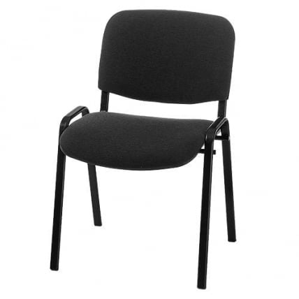 Стул для посетителей ИЗО черная рама-В-40_0
