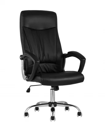 Кресло руководителя ТопЧаирс Товер Черный / TopChairs Tower_0