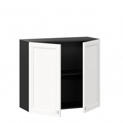 Шкаф кухонный 800 Джулия ЛД 284.360.000.064 Черный Белый_1