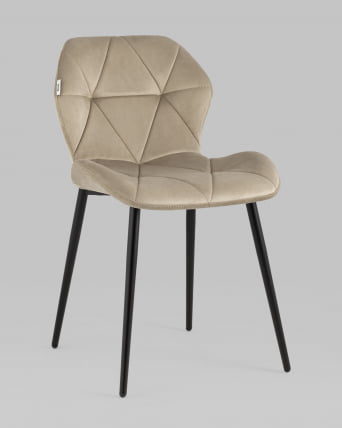 Стул Эдвин велюр Капучино_1